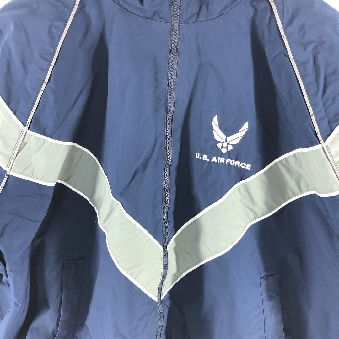 Genuine US military USAIR FORCE 00'S PTU training jacket nylon jacket made in USA LARGE REGULAR equivalent to men's L /eaa514886