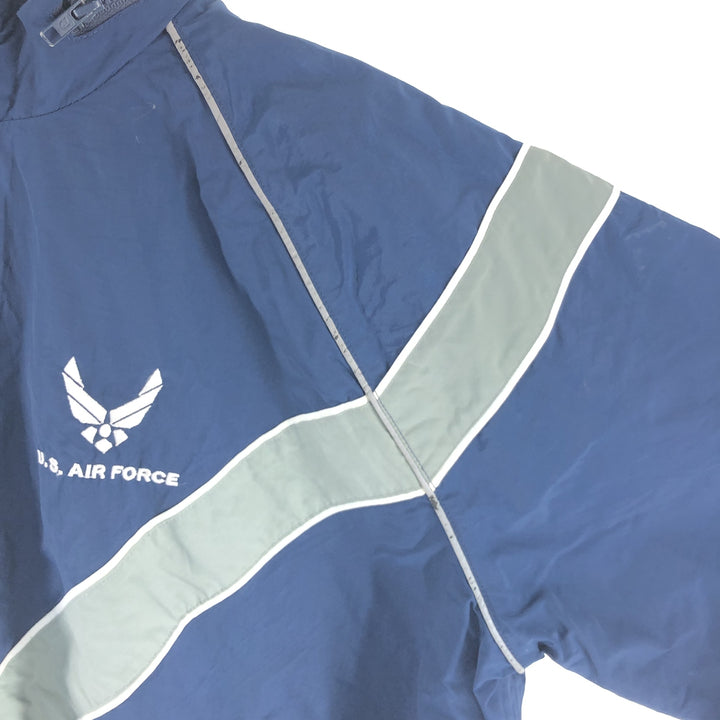 Genuine US military USAIR FORCE 00'S PTU training jacket nylon jacket made in USA LARGE REGULAR equivalent to men's L /eaa514886