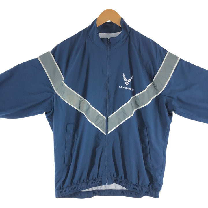 Genuine US military USAIR FORCE PTU training jacket windbreaker made in USA MEDIUM/REGULAR equivalent to men's M /eaa514887