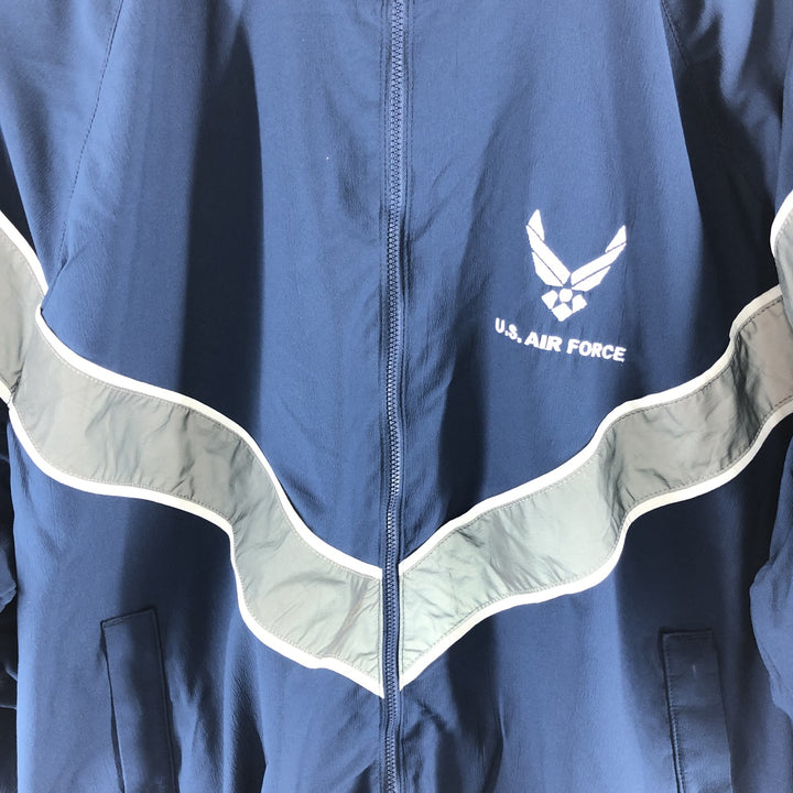 Genuine US military USAIR FORCE PTU training jacket windbreaker made in USA MEDIUM/REGULAR equivalent to men's M /eaa514887