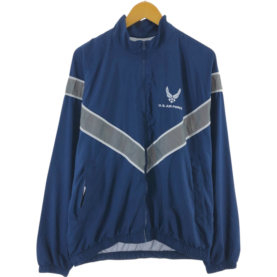 Civilian USAIR FORCE PTU Training Jacket Windbreaker Made in USA MED REGULAR Men's M equivalent /eaa514888