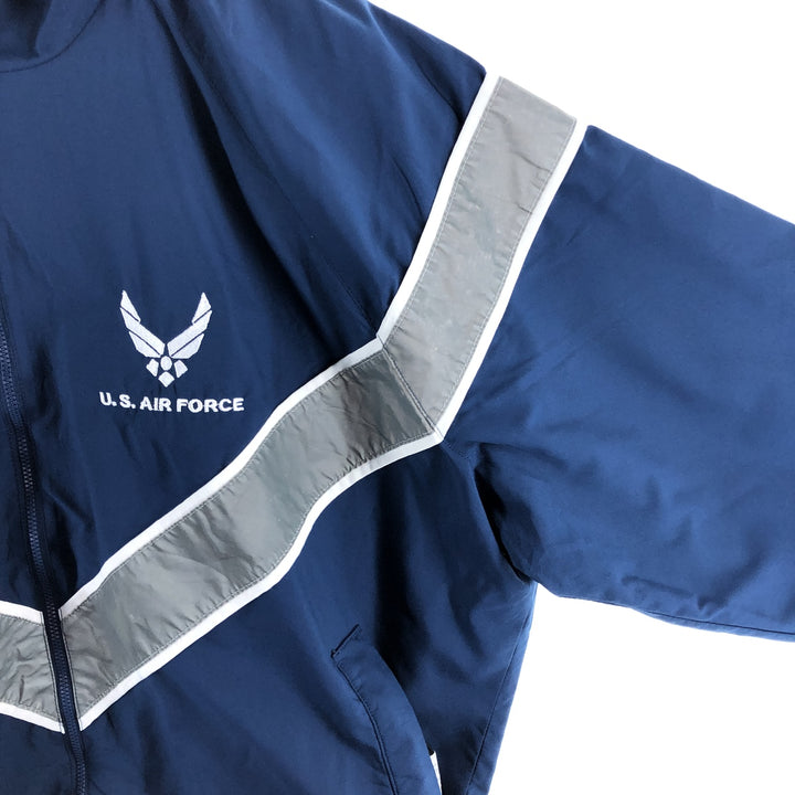 Civilian USAIR FORCE PTU Training Jacket Nylon Jacket Made in USA MED REGULAR Men's M equivalent /eaa514891