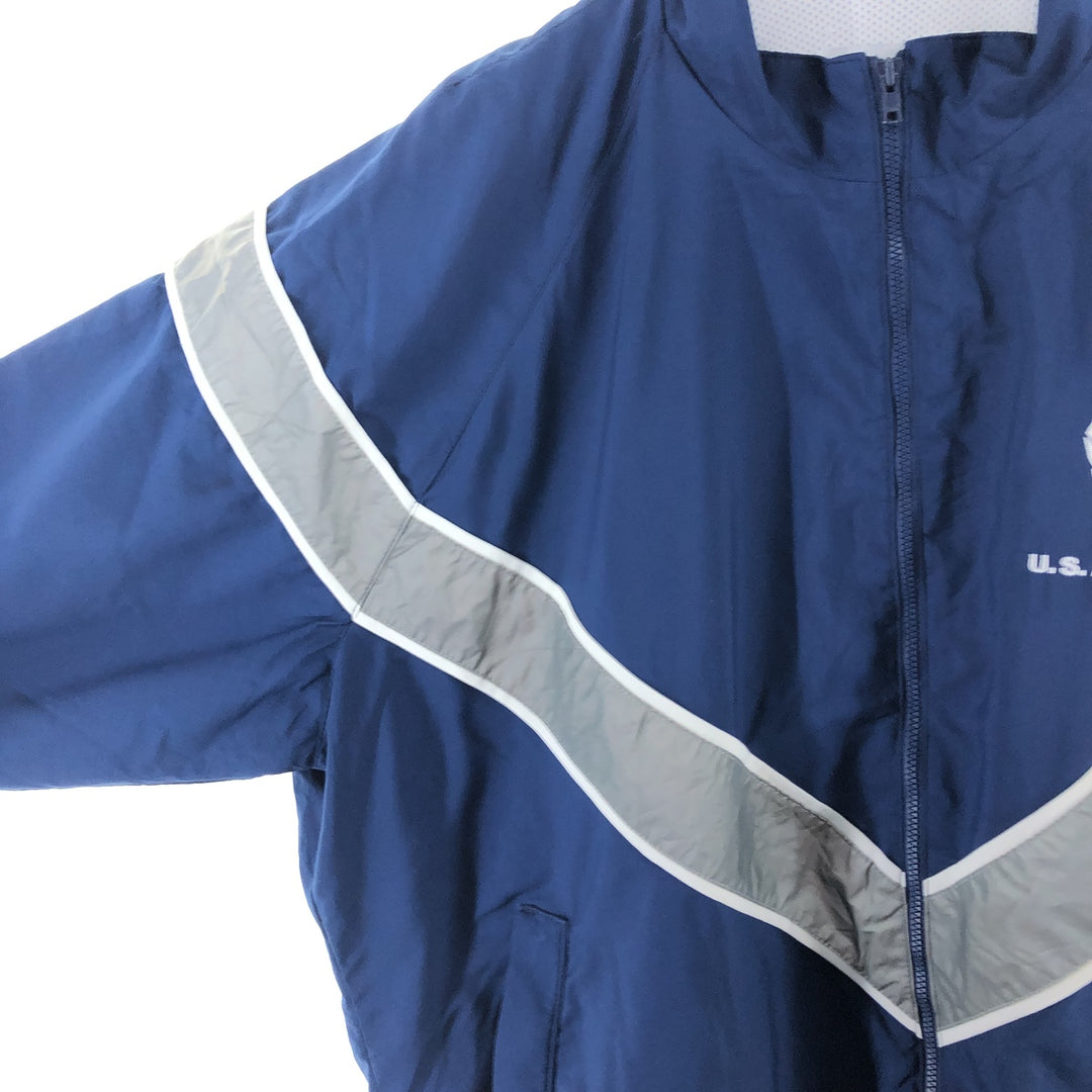 Civilian USAIR FORCE PTU Training Jacket Windbreaker Made in USA MED SHORT Men's M equivalent /eaa514894