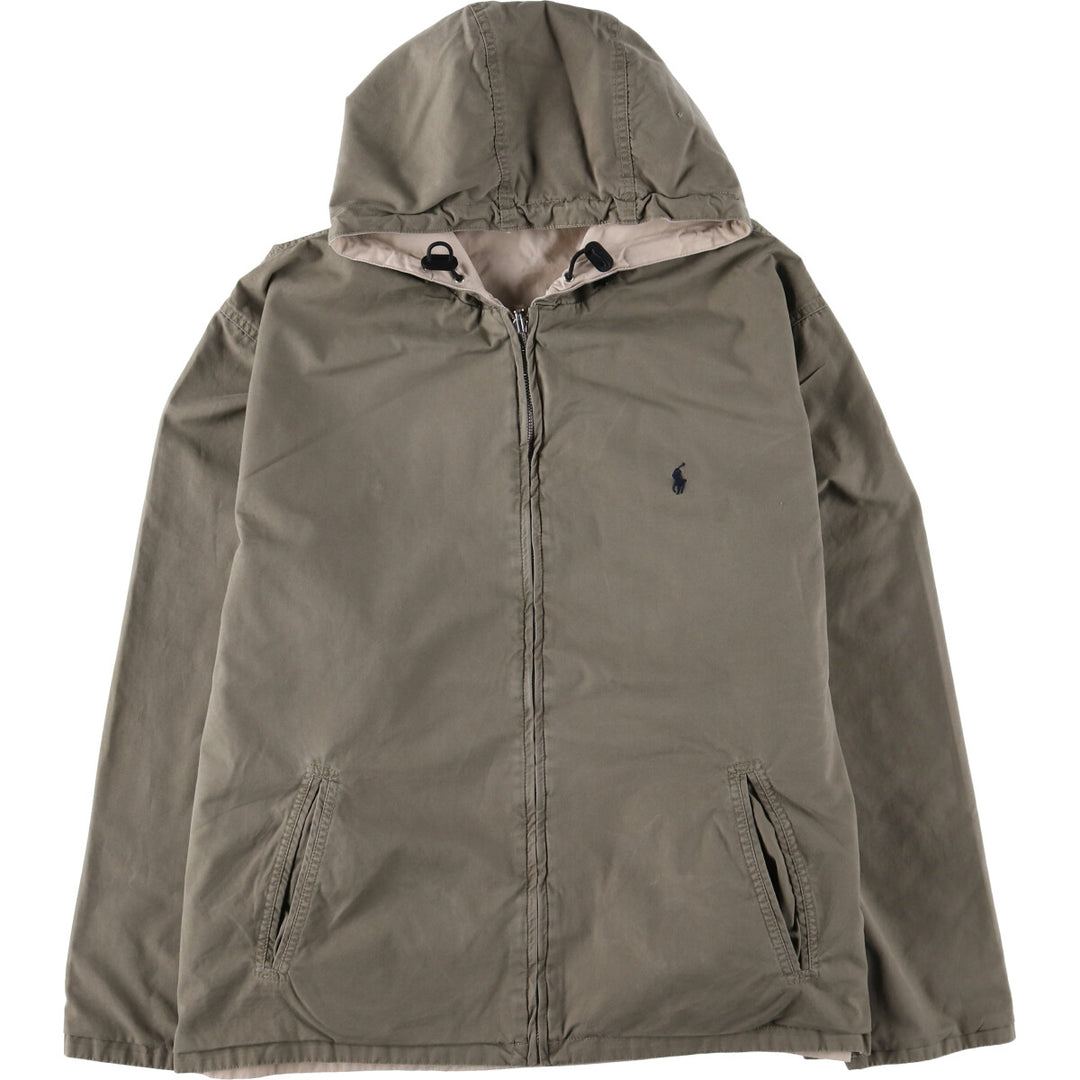 Ralph Lauren POLO by Ralph Lauren reversible cotton hoodie, men's size L / eaa514910