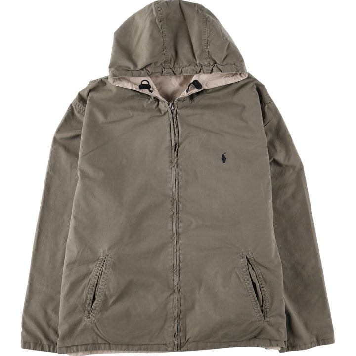 Ralph Lauren POLO by Ralph Lauren reversible cotton hoodie, men's size L / eaa514910
