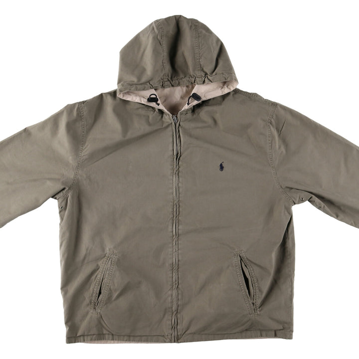 Ralph Lauren POLO by Ralph Lauren reversible cotton hoodie, men's size L / eaa514910