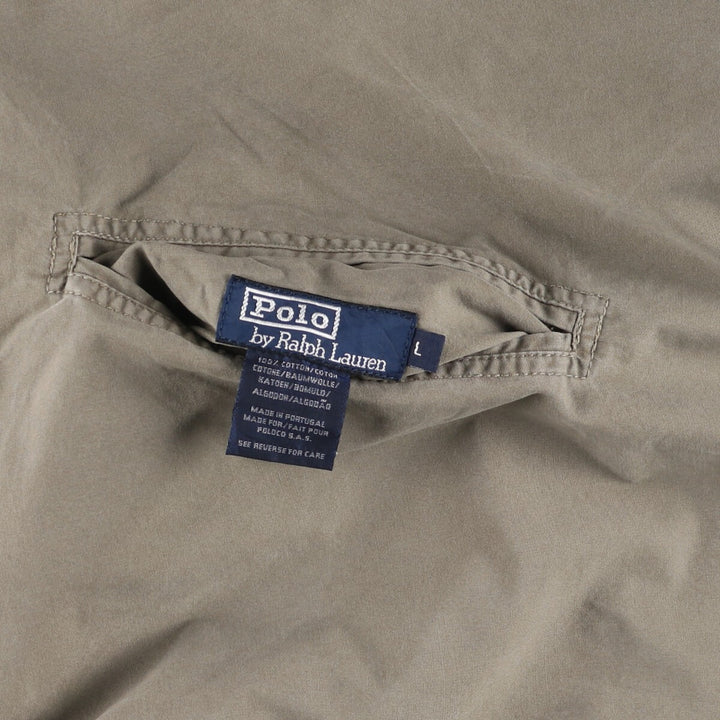 Ralph Lauren POLO by Ralph Lauren reversible cotton hoodie, men's size L / eaa514910