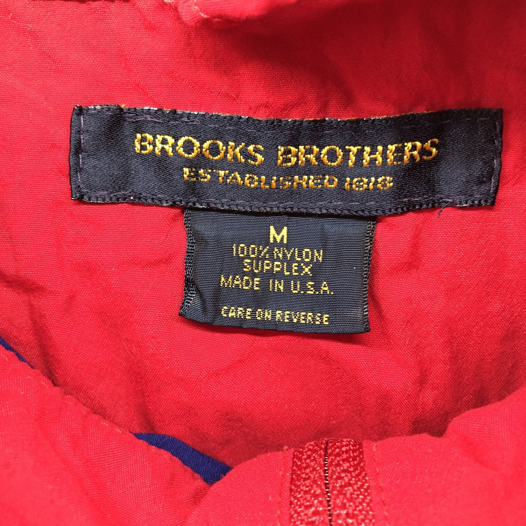 Brooks Brothers ESTABLISHED 1818 Half Zip Anorak Parka Made in USA Men's M size / eaa514911