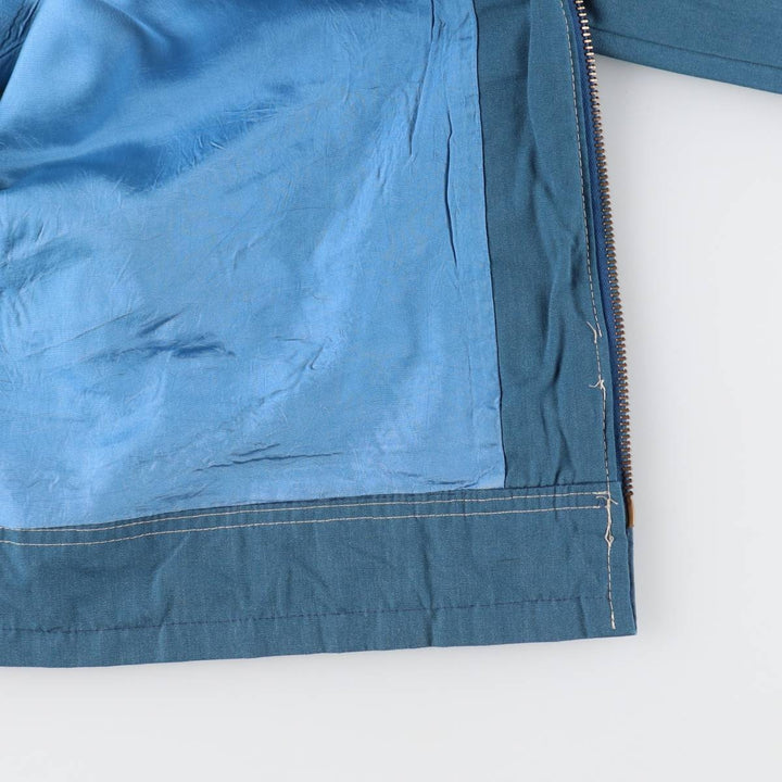 Vintage 1970'S JCPenney TOWNCRAFT zip-up jacket, men's size L unclear Blue type light blue Vintage Second Hand