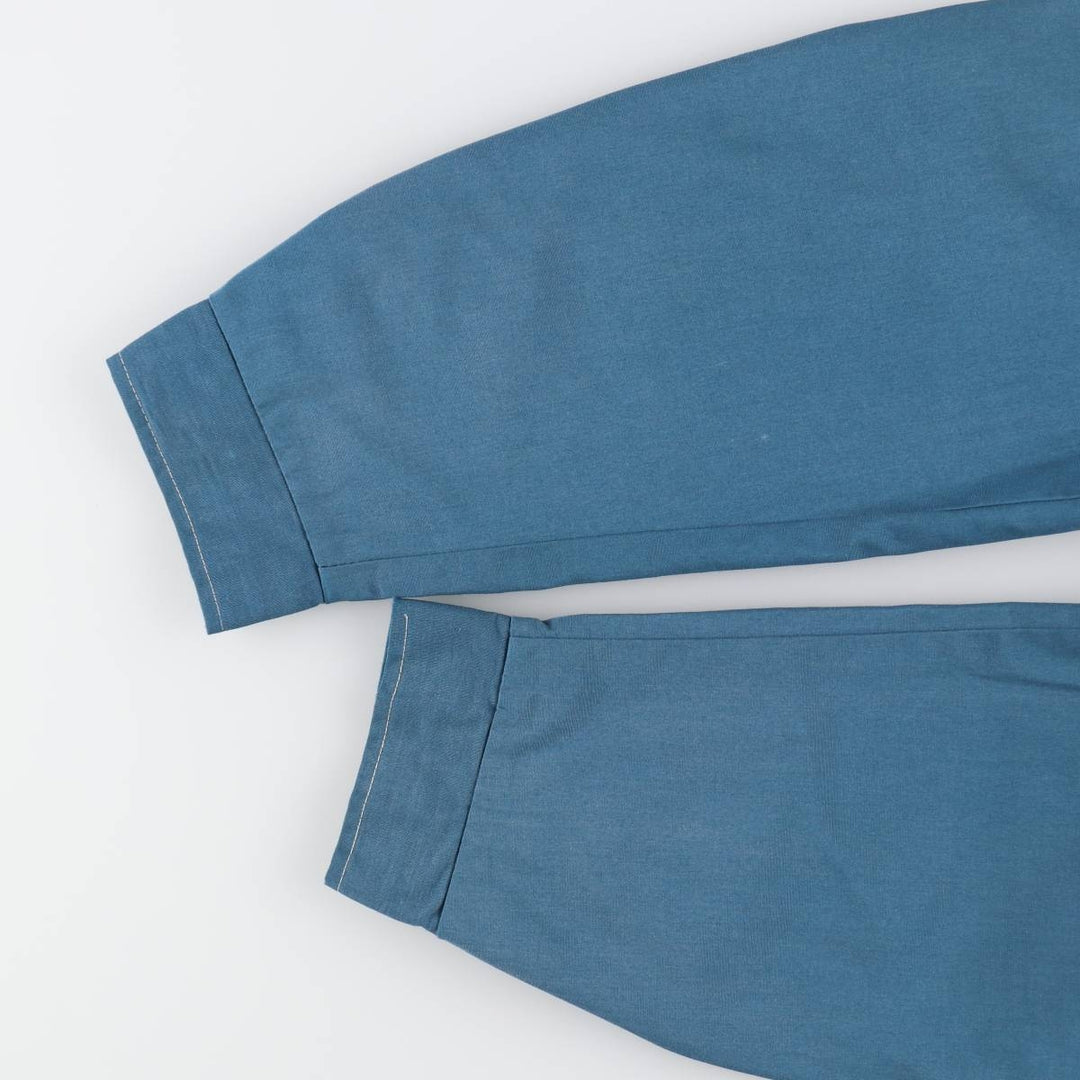 Vintage 1970'S JCPenney TOWNCRAFT zip-up jacket, men's size L unclear Blue type light blue Vintage Second Hand