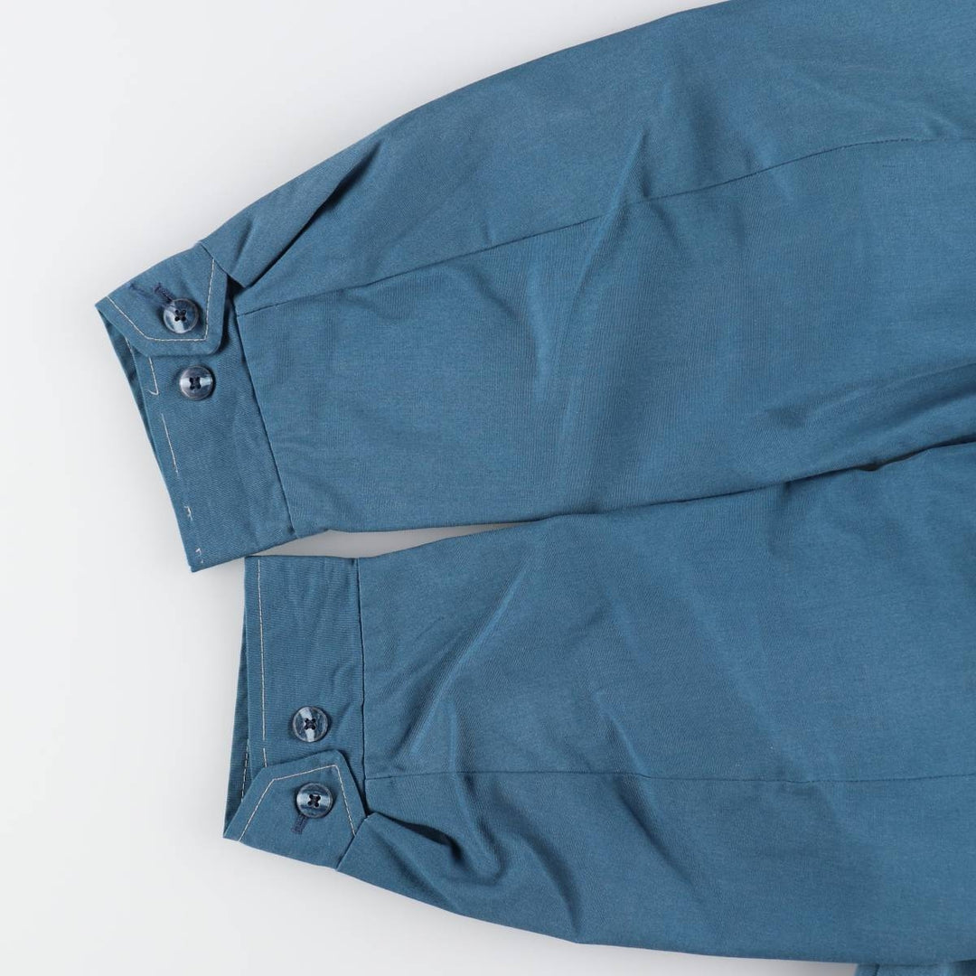 Vintage 1970'S JCPenney TOWNCRAFT zip-up jacket, men's size L unclear Blue type light blue Vintage Second Hand