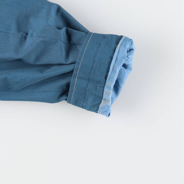 Vintage 1970'S JCPenney TOWNCRAFT zip-up jacket, men's size L unclear Blue type light blue Vintage Second Hand
