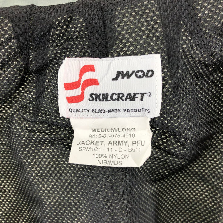 Genuine US Army SKILCRAFT IPFU Training Jacket, Camouflage Pattern Nylon Jacket, Made in USA, MEDIUM/LONG, Men's M equivalent /eaa514930