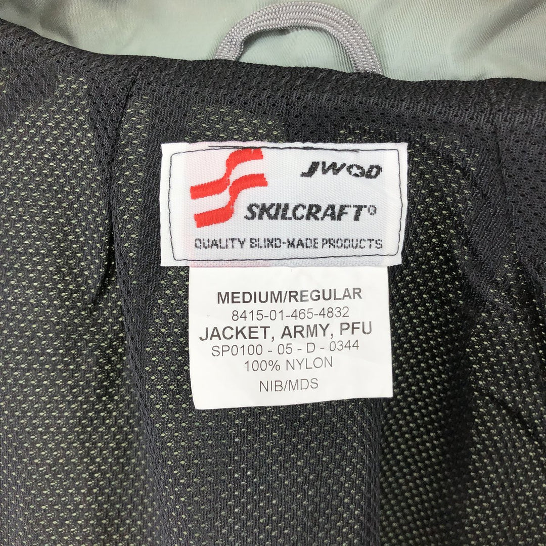 00'S USARMY SKILCRAFT IPFU Training Jacket Nylon Jacket Made in USA MEDIUM/REGULAR Men's M equivalent /eaa514932