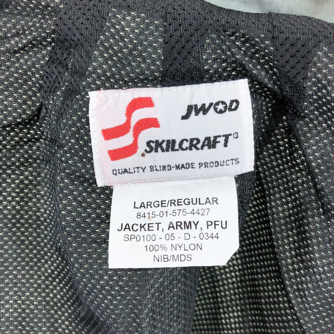 00'S USARMY IPFU Training Jacket Camouflage Pattern Nylon Jacket Made in USA LARGE/REGULAR Men's L equivalent /eaa514934