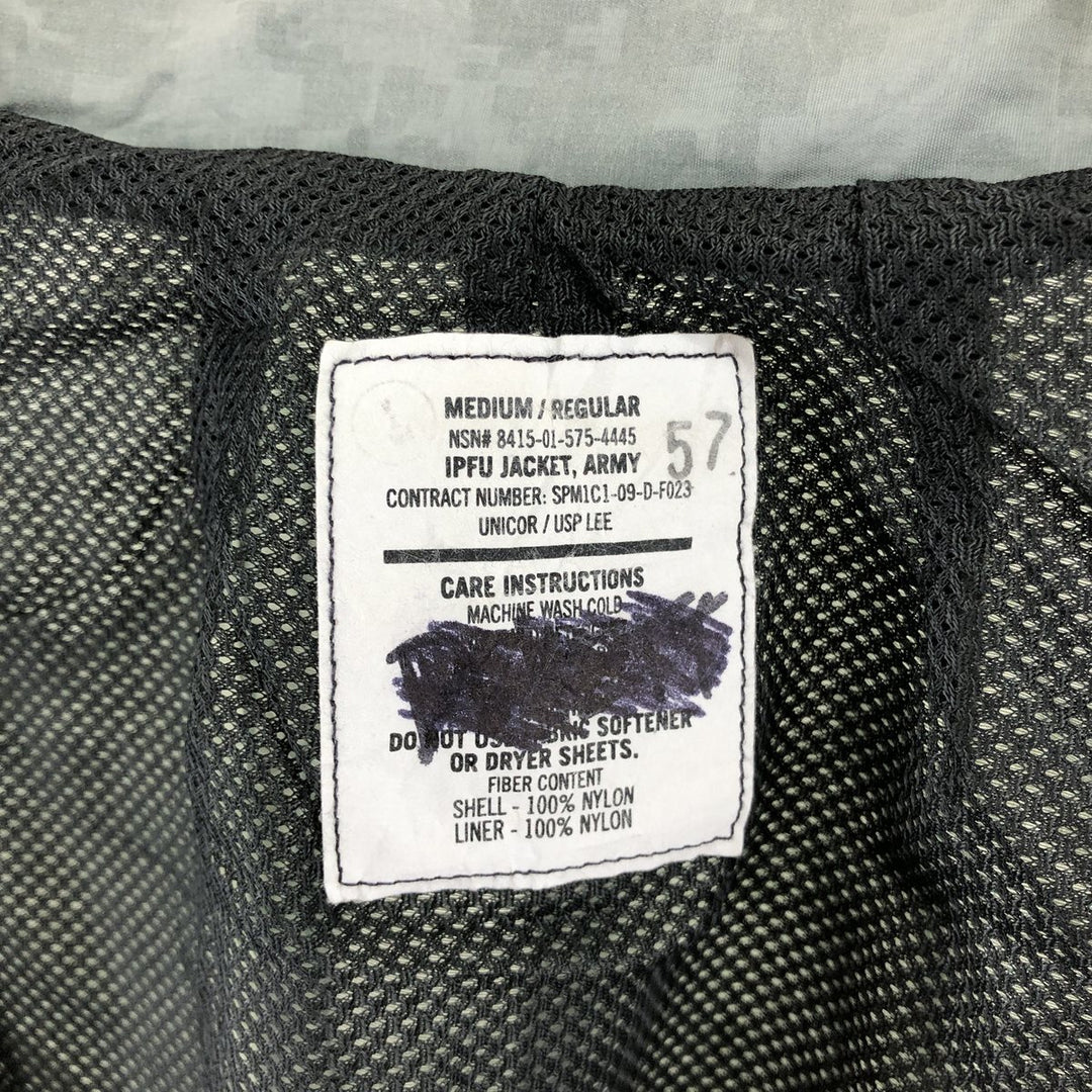 00'S USARMY IPFU Training Jacket Camouflage Pattern Nylon Jacket Made in USA MEIDUM/REGULAR Men's M equivalent /eaa514935