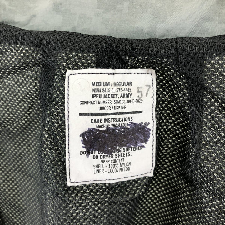 00'S USARMY IPFU Training Jacket Camouflage Pattern Nylon Jacket Made in USA MEIDUM/REGULAR Men's M equivalent /eaa514935