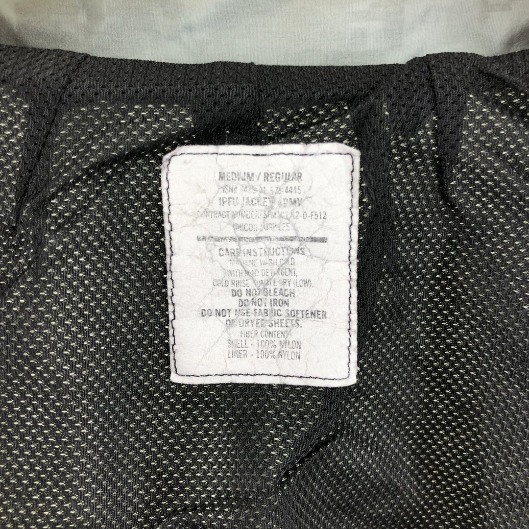 Genuine US Army IPFU Training Jacket, Camouflage Pattern Nylon Jacket, Made in USA, MEDIUM/REGULAR, Men's M equivalent /eaa514936