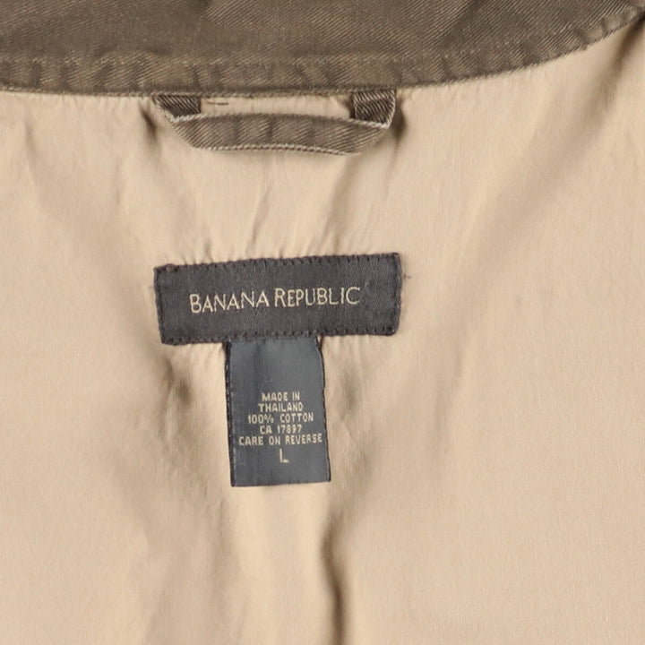 00'S Banana Republic Work Jacket Men's Size L /eaa514952
