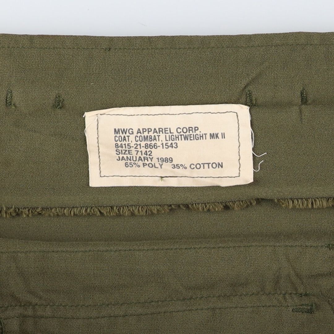 80'S Canadian Army MK2 Military Combat Jacket, Men's L size, Vintage /eaa514955