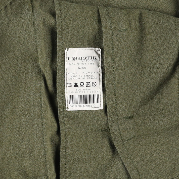 Canadian Army MK2 Military Combat Jacket Made in Canada Men's XL Vintage /eaa514957