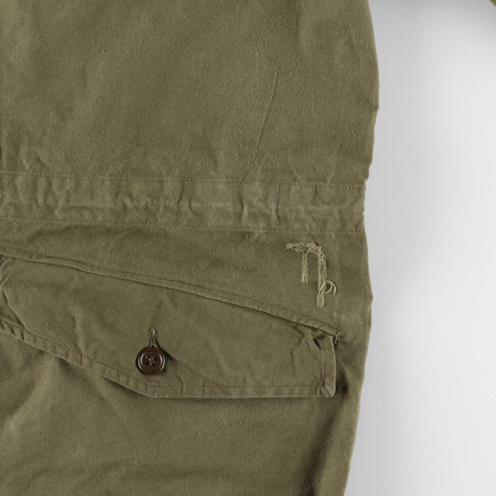 French Army Alpine Smock Parka Military Smock Parka Size 39 Men's XXL Vintage /eaa514958