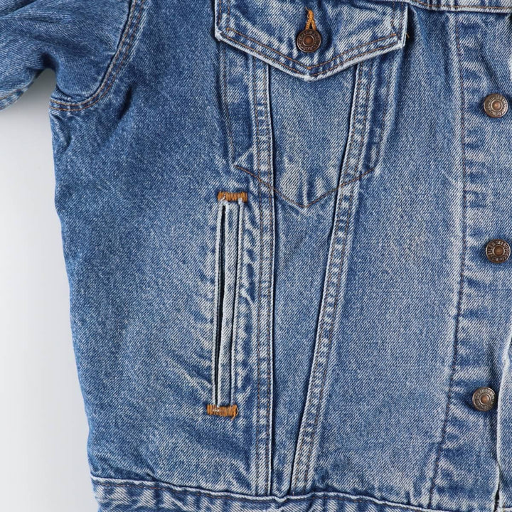 80s~90'S Levi's 70417-6985 denim jacket, denim jacket, made in USA, men's size L, vintage /eaa514962