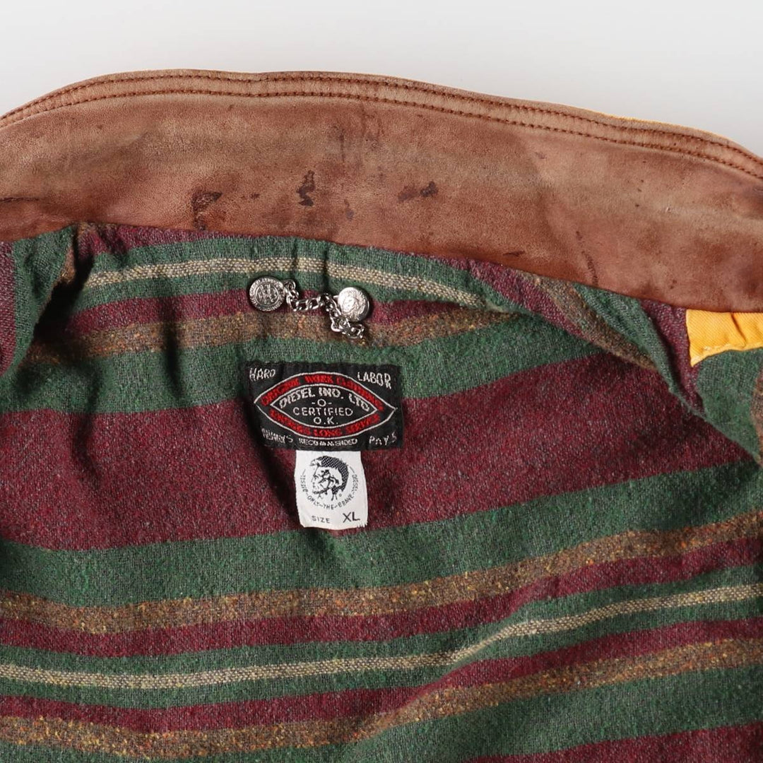 DIESEL denim jacket, made in Italy, men's XL size /eaa514966