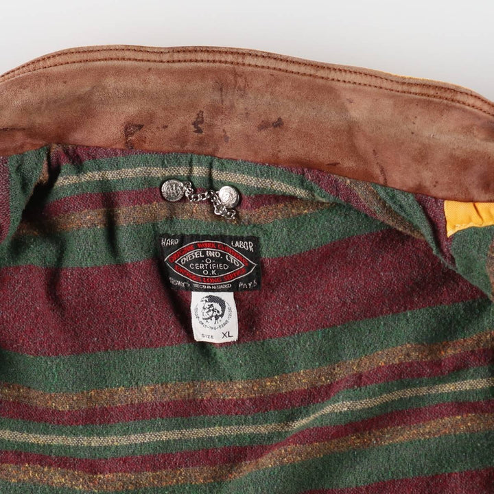 DIESEL denim jacket, made in Italy, men's XL size /eaa514966