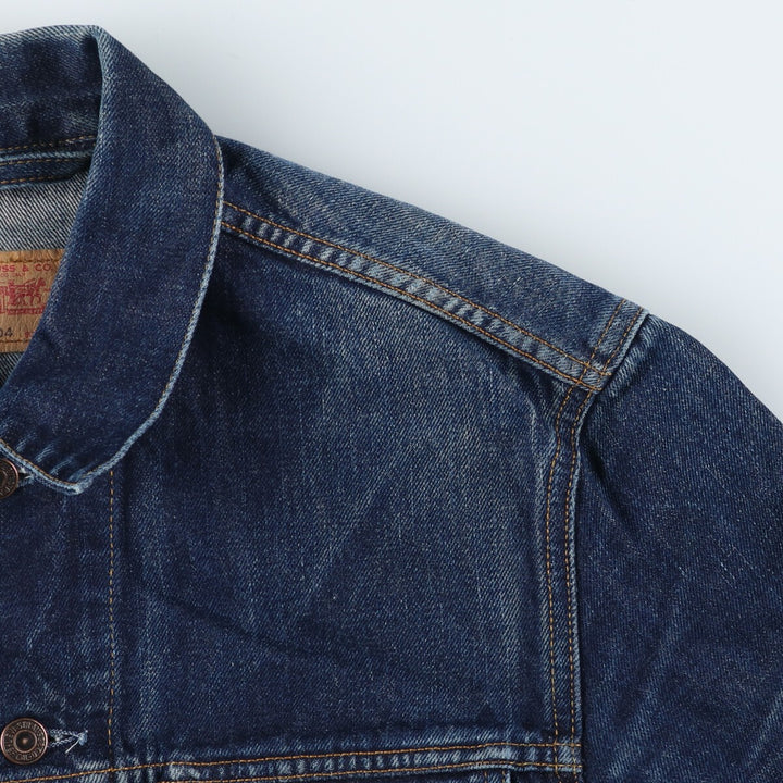 90'S Levi's 70500-04 Euro Model Denim Jacket, Made in Italy, Men's L Size, Vintage /eaa514988