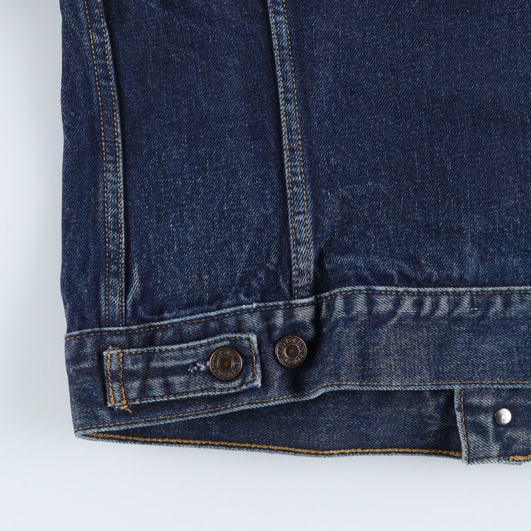 90'S Levi's 70500-04 Euro Model Denim Jacket, Made in Italy, Men's L Size, Vintage /eaa514988