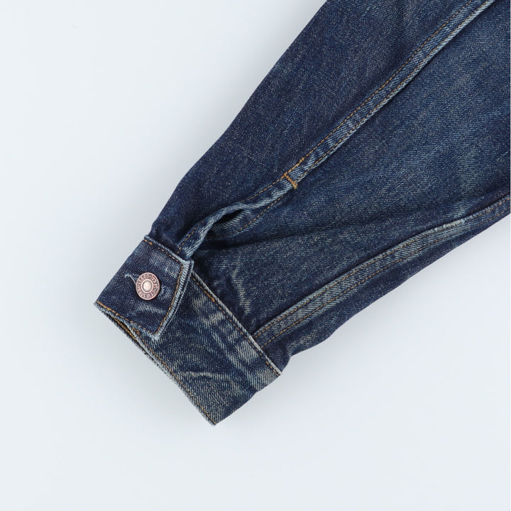 90'S Levi's 70500-04 Euro Model Denim Jacket, Made in Italy, Men's L Size, Vintage /eaa514988