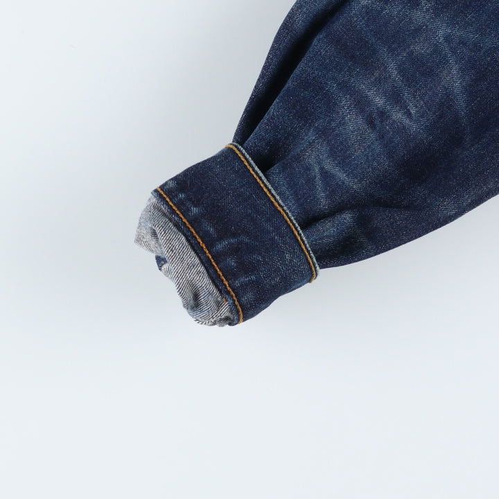 90'S Levi's 70500-04 Euro Model Denim Jacket, Made in Italy, Men's L Size, Vintage /eaa514988