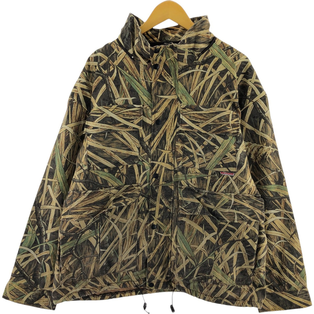 SHADOWEAR Camouflage Pattern Real Tree Camo Zip-up Jacket Made in Canada Men's XL /eaa514992