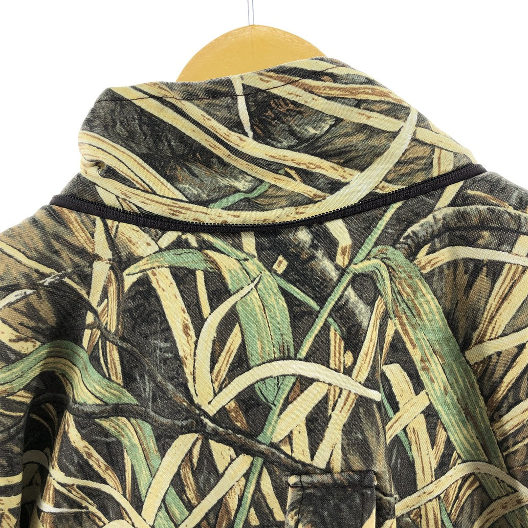 SHADOWEAR Camouflage Pattern Real Tree Camo Zip-up Jacket Made in Canada Men's XL /eaa514992