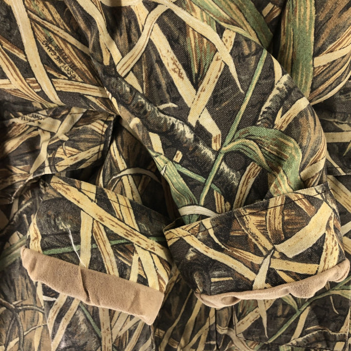 SHADOWEAR Camouflage Pattern Real Tree Camo Zip-up Jacket Made in Canada Men's XL /eaa514992