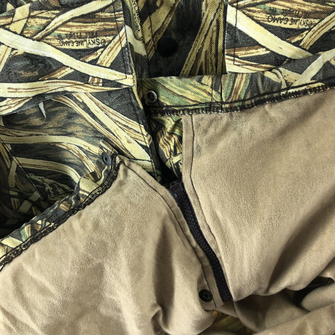 SHADOWEAR Camouflage Pattern Real Tree Camo Zip-up Jacket Made in Canada Men's XL /eaa514992