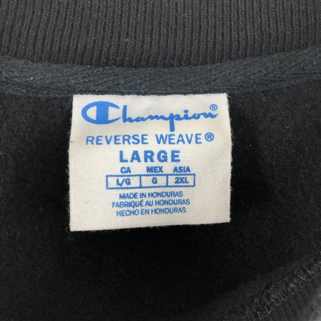Champion REVERSE WEAVE Reverse Weave Printed Sweatshirt Trainer Men's L size / eaa515014