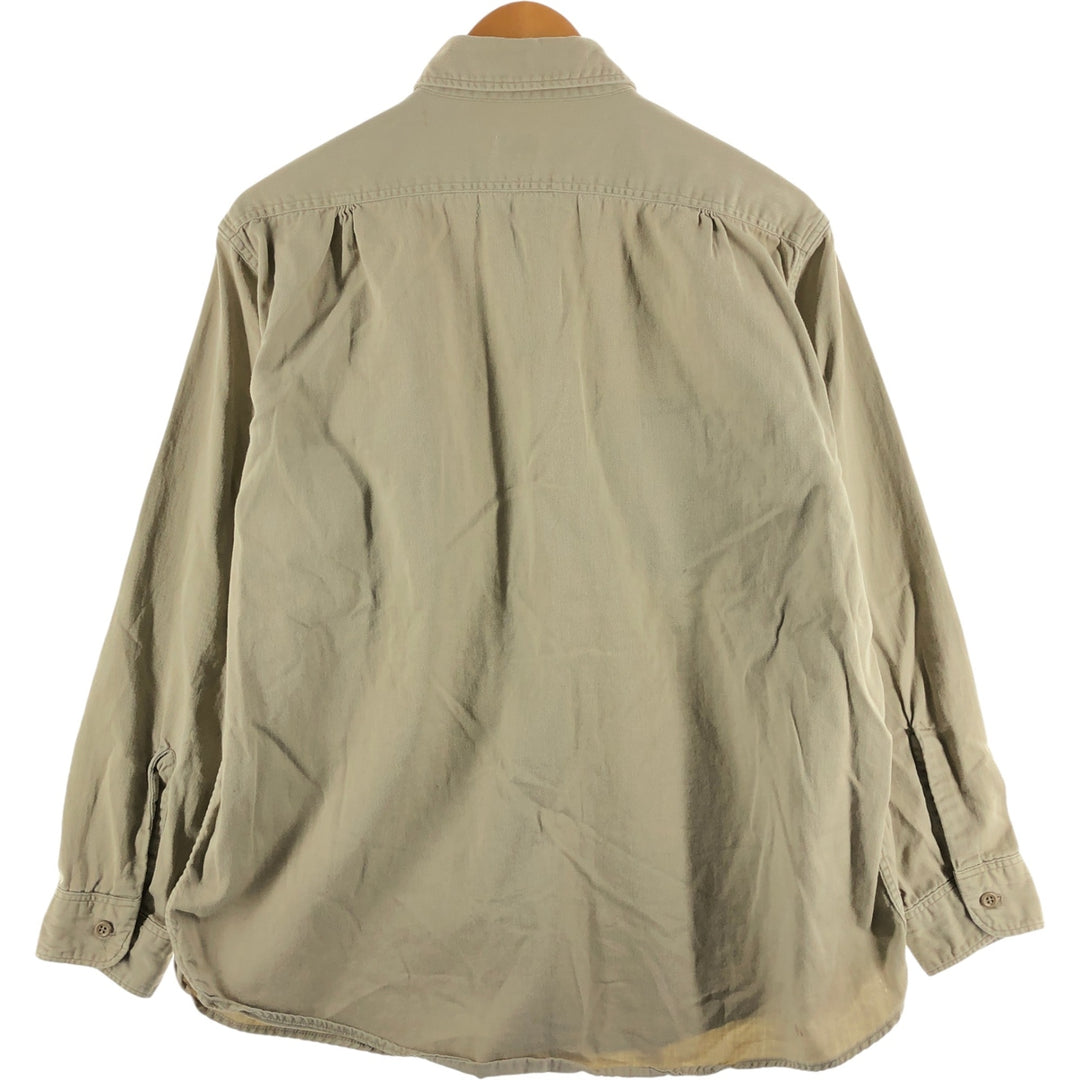 Lee Long Sleeve Work Shirt Made in USA Men's L Size /eaa515132