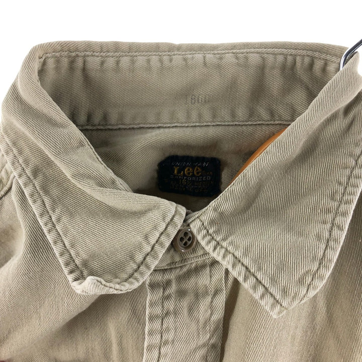 Lee Long Sleeve Work Shirt Made in USA Men's L Size /eaa515132