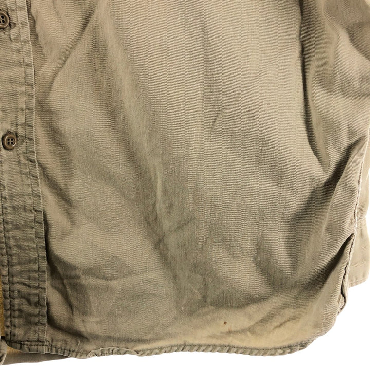 Lee Long Sleeve Work Shirt Made in USA Men's L Size /eaa515132