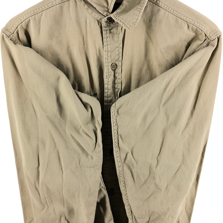 Lee Long Sleeve Work Shirt Made in USA Men's L Size /eaa515132