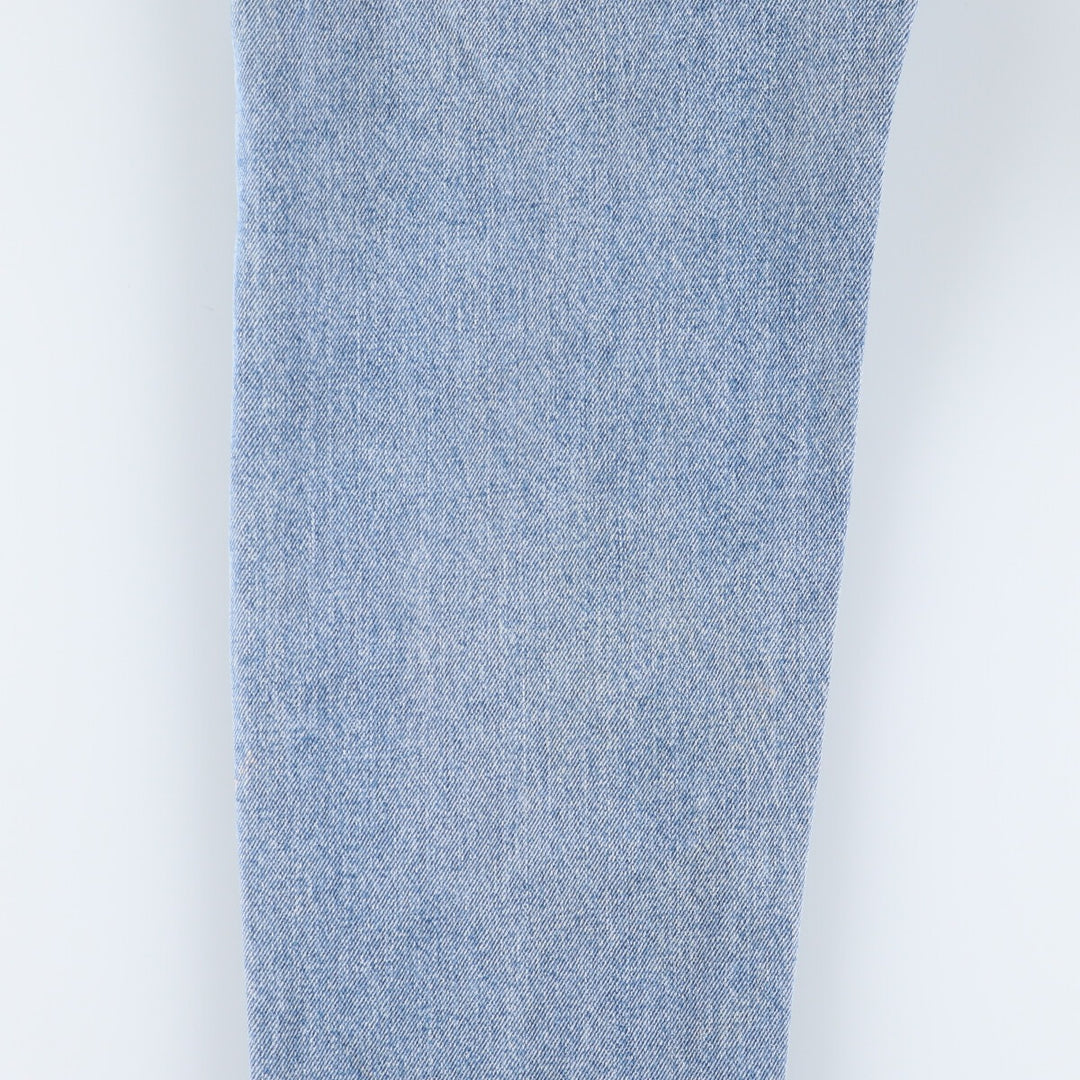 90'S Levi's 550 Relaxed Fit Tapered Leg Denim Pants, Made in the USA, Men's, Size 35, Vintage cotton Blue type light blue Vintage Second Hand