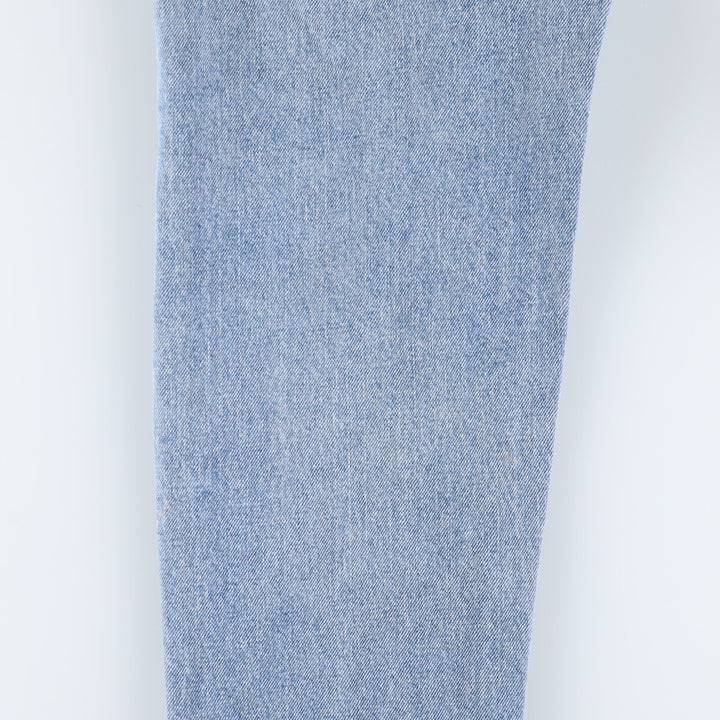 90'S Levi's 550 Relaxed Fit Tapered Leg Denim Pants, Made in the USA, Men's, Size 35, Vintage cotton Blue type light blue Vintage Second Hand