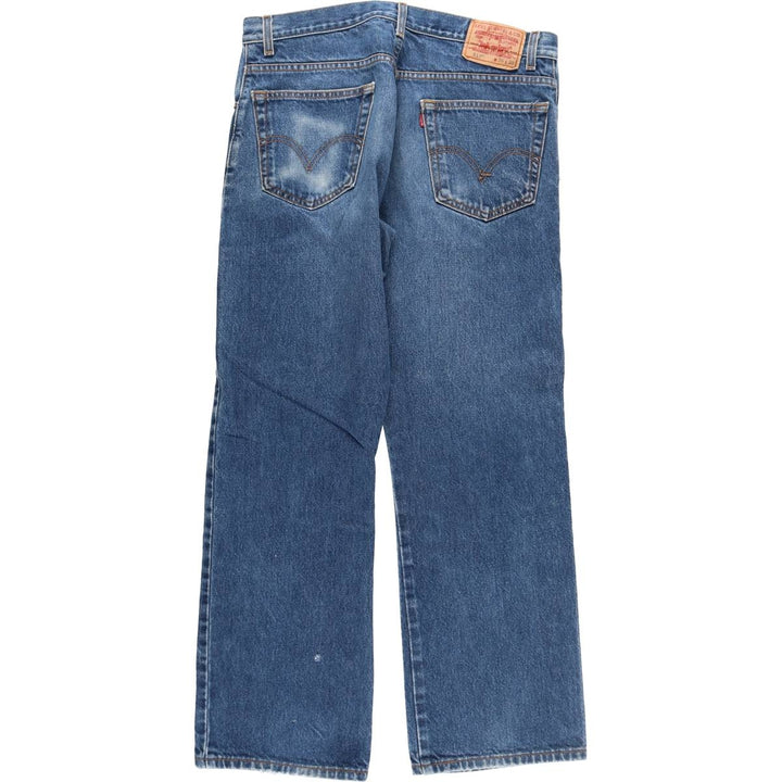 Levi's 517 Boot Cut Denim Pants, Men's, Size 36 cotton blue type Vintage Second Hand
