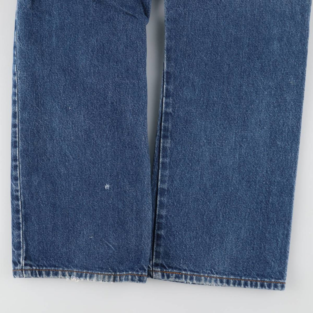 Levi's 517 Boot Cut Denim Pants, Men's, Size 36 cotton blue type Vintage Second Hand
