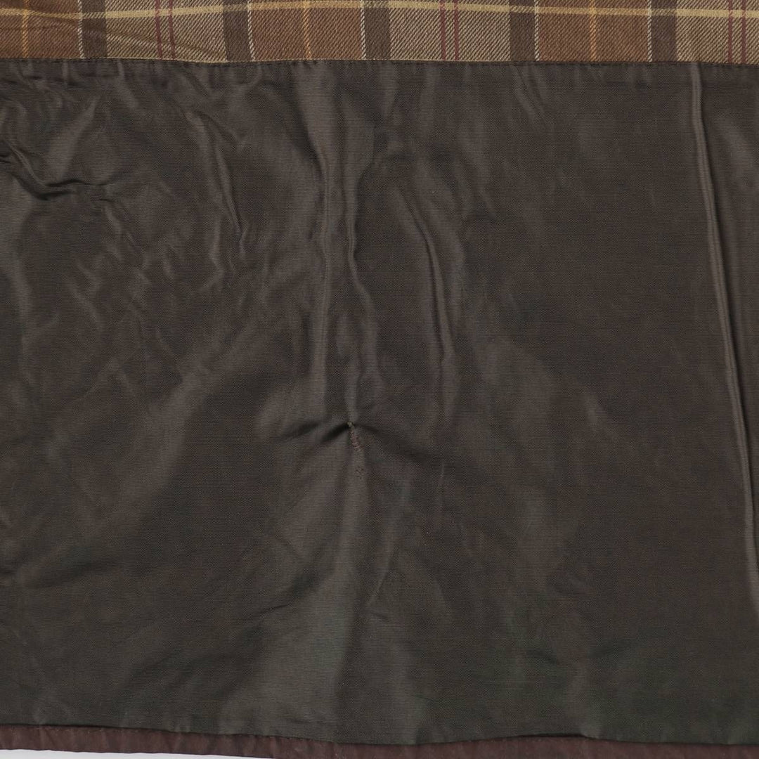 00s~ Barbour BEDALE 3 Warrant Waxed Cotton Oiled Jacket Made in England C46 Men's XL equivalent /eaa515201