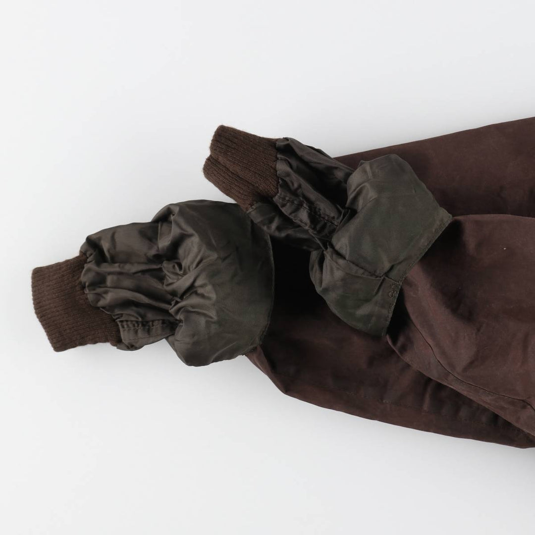 00s~ Barbour BEDALE 3 Warrant Waxed Cotton Oiled Jacket Made in England C46 Men's XL equivalent /eaa515201