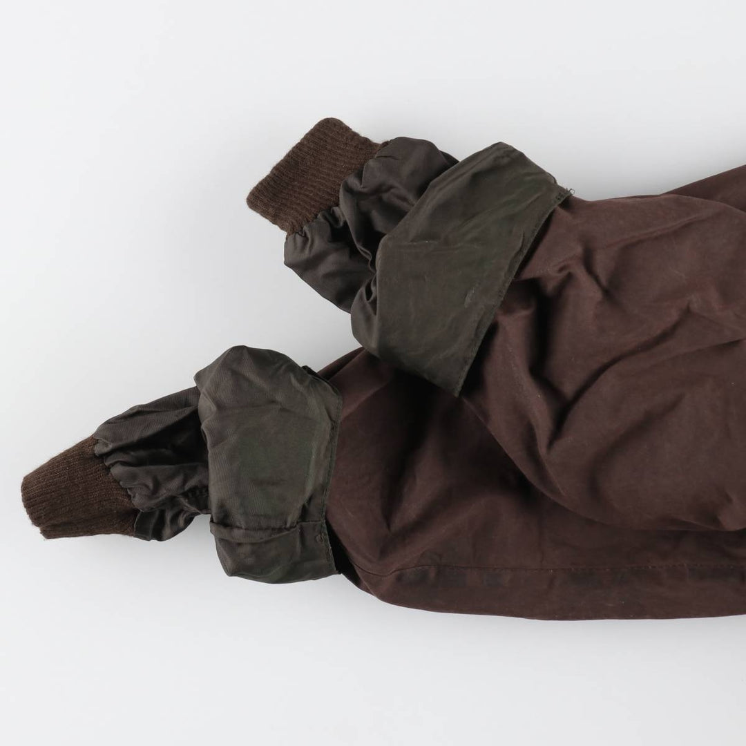 00s~ Barbour BEDALE 3 Warrant Waxed Cotton Oiled Jacket Made in England C46 Men's XL equivalent /eaa515201