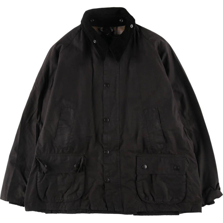 00s~ Barbour BEDALE 3 Warrant Waxed Cotton Oiled Jacket Made in England C50 Men's XXL /eaa515203